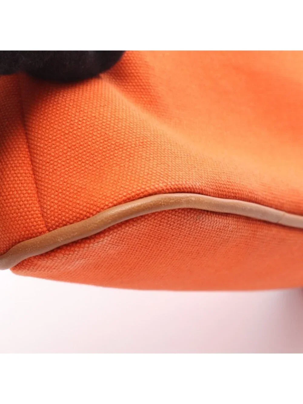 Hermes Pouch Bolide 20 Mini Orange Fu Canvas